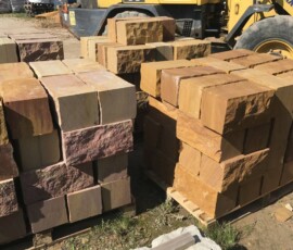 mauersteine aus sandstein 20x20x40