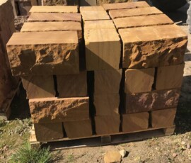 mauersteine aus sandstein 20x20x40