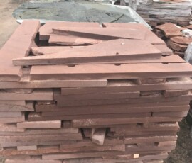polygonalplatten sandstein rot